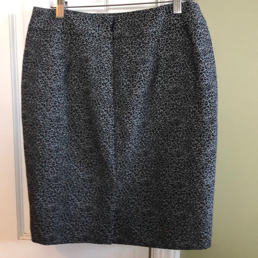 Cheetah print skirt
